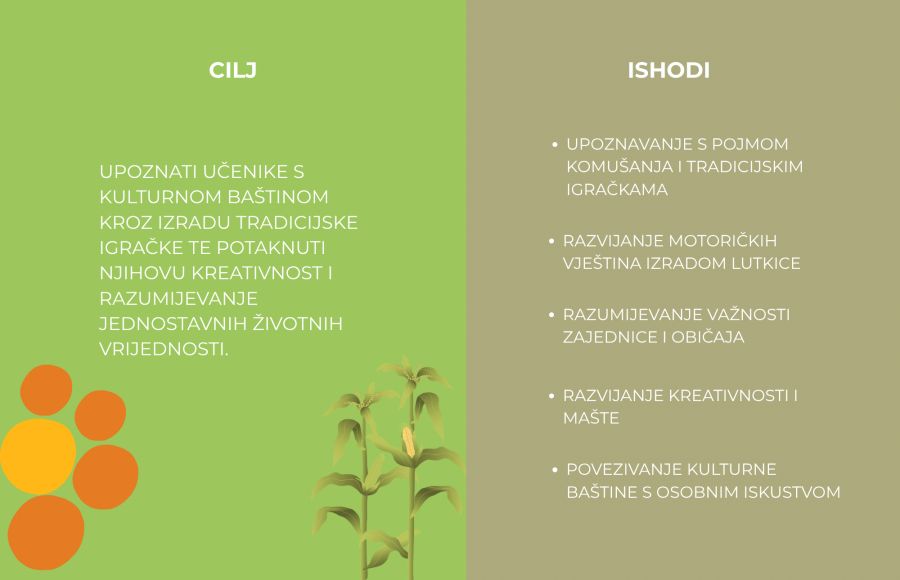 Radionica “Čuvari baštine - lutkice od komušine”