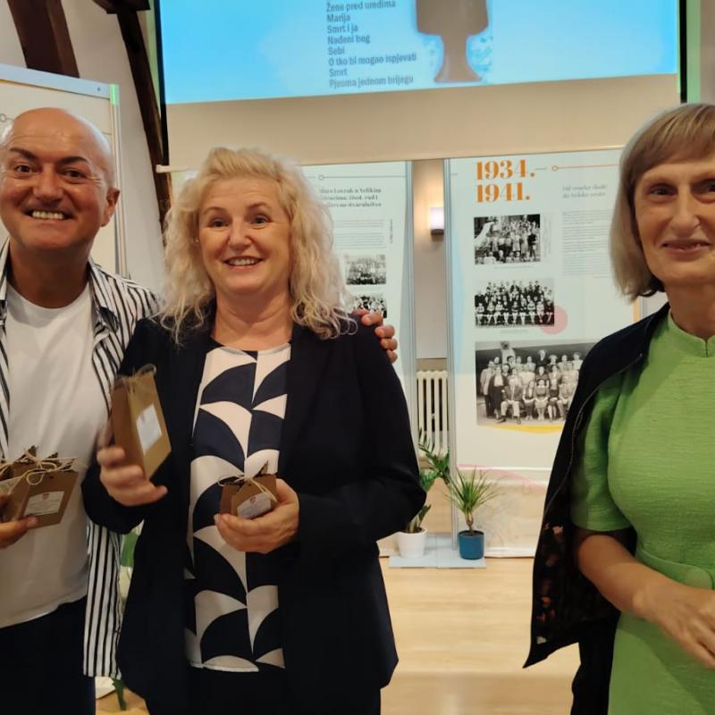 IZLOŽBA O MATI LOVRAKU I AUDIO ZBIRKA A. B. ŠIMIĆA PREDSTAVLJENI U BJELOVARSKOJ GIMNAZIJI