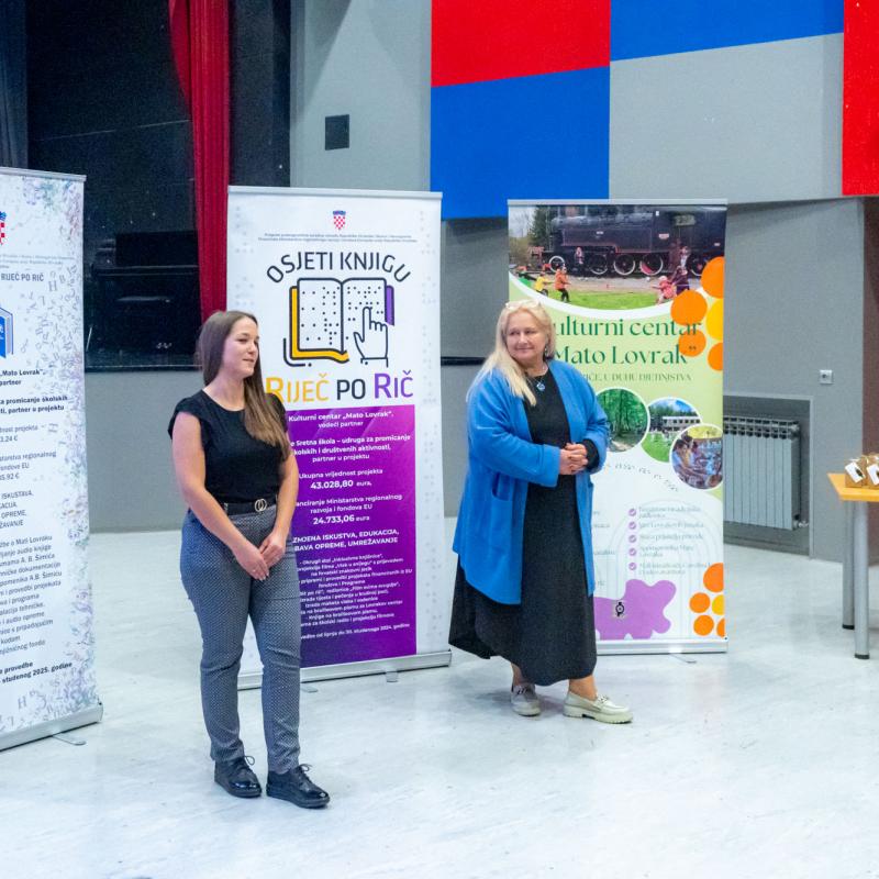 IZLOŽBA O MATI LOVRAKU I AUDIO ZBIRKA A. B. ŠIMIĆA PREDSTAVLJENI U BJELOVARSKOJ GIMNAZIJI